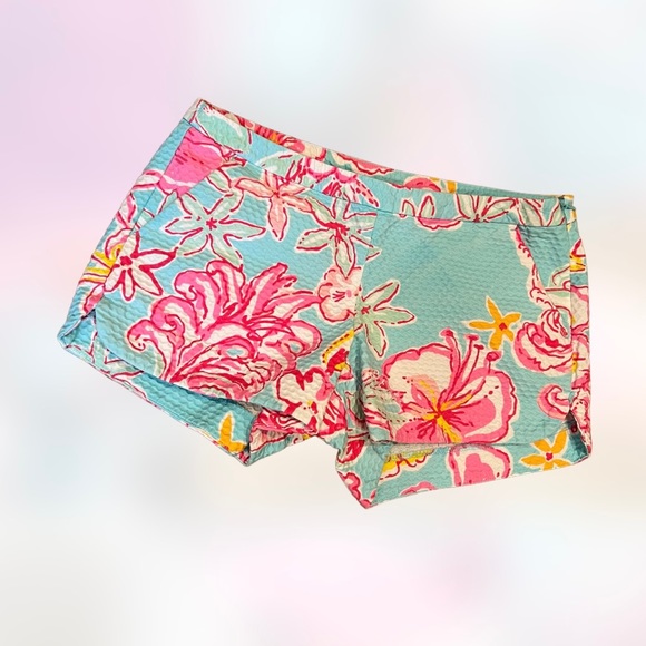 Lilly Pulitzer Pants - NEW LILLY PULITZER ADIE “BREAKWATER BLUE” LOLITA SHORTS